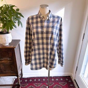 LL Bean Men's Comfort Stretch Chambray Shirt, Traditional Untucked Fit